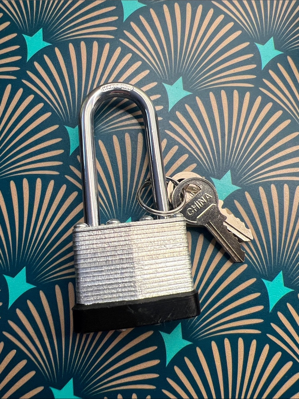 Hyper Tough Laminated Steel 40mm Keyed Padlock with 2-in Shackle